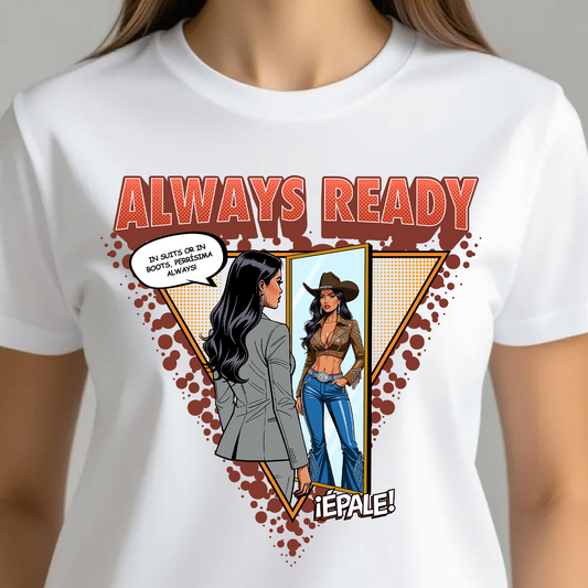 ALWAYS READY ÉPALE T-SHIRT