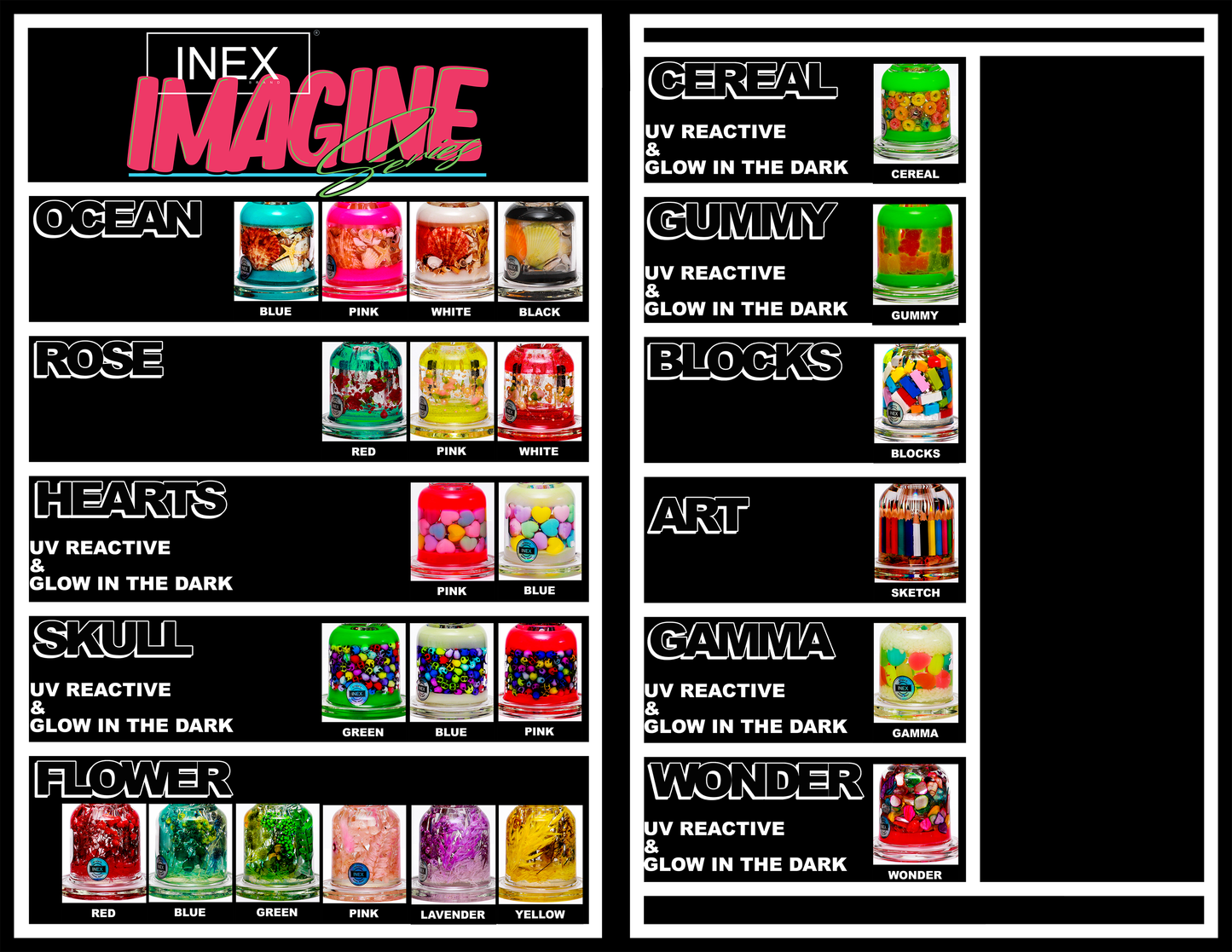 INEX BRAND IMAGINE SERIES: 1 HOSE HOOKAH